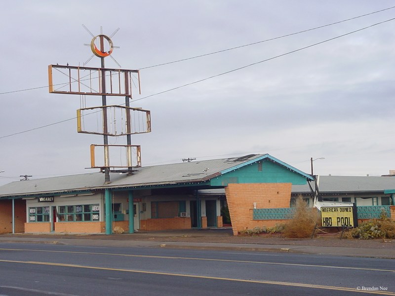 Holbrook Motel Signs - Holbrook Arizona 1-05 285